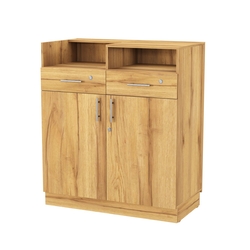 Кассовый прилавок "Диаманд" №10-1000, Дуб Золотистый