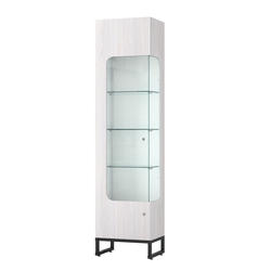 Витрина Монти №3-С правая, Ясень Анкор светлый