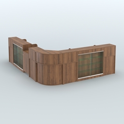 Угловой павильон Чай и Кофе с собой №4, Орех