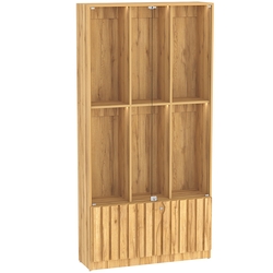 Витрина серии "Смок" №4-1000, Дуб Золотистый