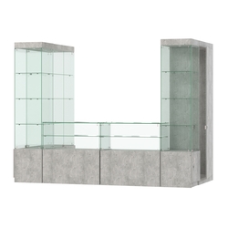 Павильон ИСТРА пристенный №5а (3, 64 кв.м), Метрополитан Грей