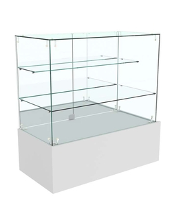 Прилавок ОТРАЖЕНИЕ на подиуме №2, Серый