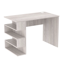 Стол письменный со стеллажом СПС-03-Л (левосторонний), Ясень Анкор светлый - U31104