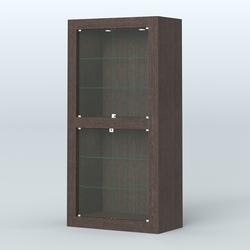 Витрина "Фаберлинк" №1, Дуб Венге
