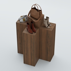 Демо-стенд Ступени Т-обр №1, Орех