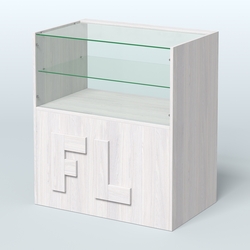 Прилавок "Фаберлинк" №4-800, Ясень Анкор светлый