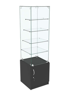 Витрина Истра в центр зала №308 (закрытая), Черный