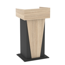 Кафедра для выступлений Конференс №28, Черный + Дуб Сонома