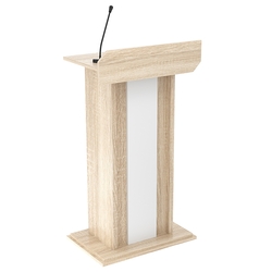 Кафедра для выступлений Конференс №11, Дуб Сонома + Белый