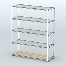 Островная торговая система ХРОМ 1200 мм №5, Дуб Сонома