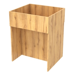 Корзина для распродаж из ДСП №2, Дуб Золотистый