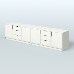 Тумба Модесто, комплект, Белый