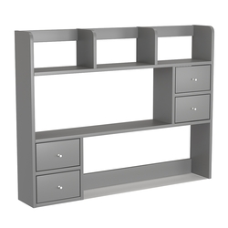 Полка настольная Вектор №38, Темно-Серый