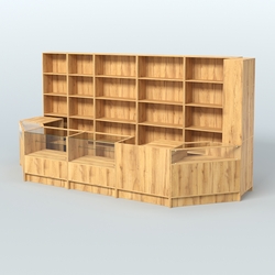 Торговый Островок "Эконом" №16 (7, 19 кв.м), Дуб Золотистый