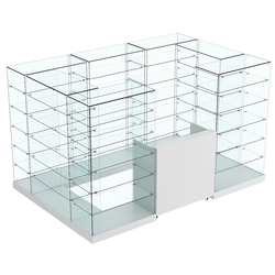 Торговый островок ХИТ ПРОДАЖ №5 (открытый) (4.86 кв.м), Серый