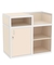 Прилавок под кассу из профиля №1  (закрытый) Крем Вайс