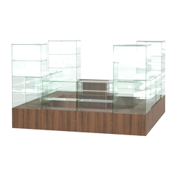 Павильон ИСТРА островной №3б (11, 35 кв.м), Орех