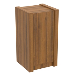 Прилавок из ДСП Модерн №1-600 с двумя полками, Орех