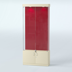 Витрина для медалей ИС-31-А (задняя стенка бархат), Крем Вайс