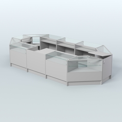 Торговый Островок "Эконом" №2 (9, 26 кв.м), Серый