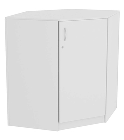 Прилавок Истра №124 угловой, универсальный (закрытый), Серый