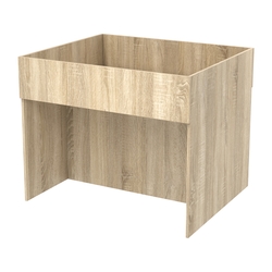 Корзина для распродаж из ДСП №10, Дуб Сонома