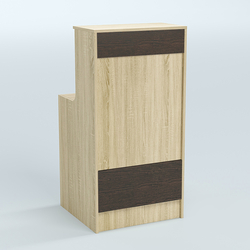 Ресепшен серии ПРАЙМ №2Б, Дуб Сонома + Дуб Венге