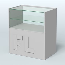 Прилавок "Фаберлинк" №4-800, Серый