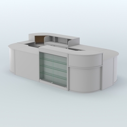 Островной павильон Чай и Кофе с собой №1, Серый