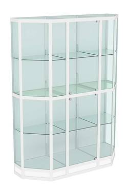 Витрина из профиля Трапеция №4 (1,5 метра), Белый