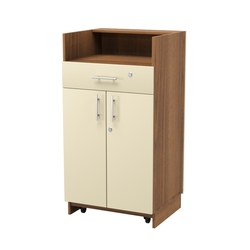 Кассовый прилавок "Диаманд" №9-600 выкатной, Орех + Крем Вайс