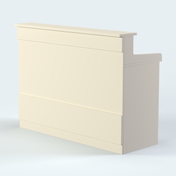 Стол - верстак широкий с ящиками №4, Крем Вайс