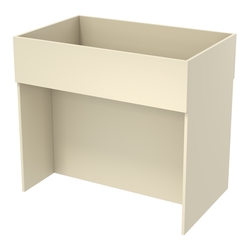 Корзина для распродаж из ДСП №5, Крем Вайс