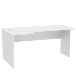 Стол эргономичный офисный СЭ-17 (левосторонний), Серый