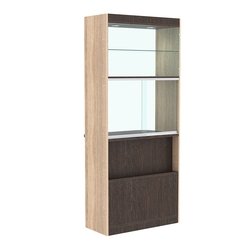 Витрина-прилавок, Дуб Венге и Дуб Сонома