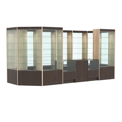 Павильон №14 из ДСП, Дуб Сонома + Дуб Венге