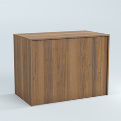 Стол-ресепшен серии ПРАЙМ №1, Орех