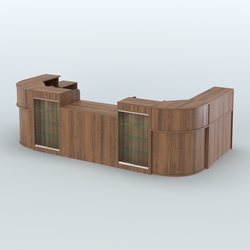 Пристенный павильон Чай и Кофе с собой №4, Орех