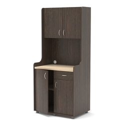 Офисная мини-кухня ЭЛЕГИЯ №1А, Дуб Венге