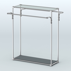 Островная торговая система ХРОМ 1200 мм №3, Темно-Серый