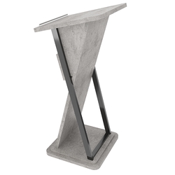 Кафедра для выступлений Конференс №20, Бетон Чикаго светло-серый F186 ST9