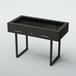 Витрина для музеев "Коллекция" №20 (под нумизматику), Черный