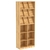 Торговый стеллаж с наклонными и прямыми полками для одежды №4 Дуб Золотистый