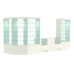 Павильон №12 из ДСП, Белый