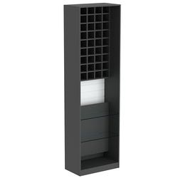 Стенд из ДСП для галстуков №2, Черный