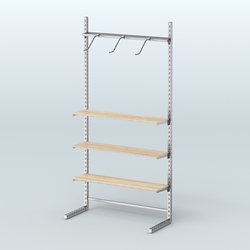 Система ЭЛЕГАНТ без ДСП №8 (1200 мм), Дуб сонома