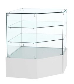 Прилавок Истра №5 угловой (открытый), Серый