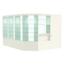 Павильон №11 из ДСП (11, 22 кв. м), Белый