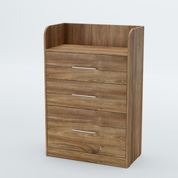 Стойка официанта "Бармен" №2, Дуб Канзас коричневый