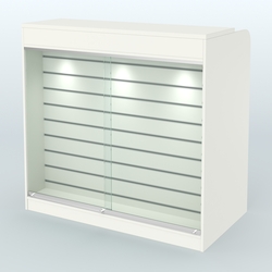 Ресепшен-Лайт №6 (Фасадная стенка - Экономпанель), Белый